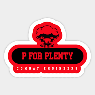 P for Plenty vol. ll Sticker